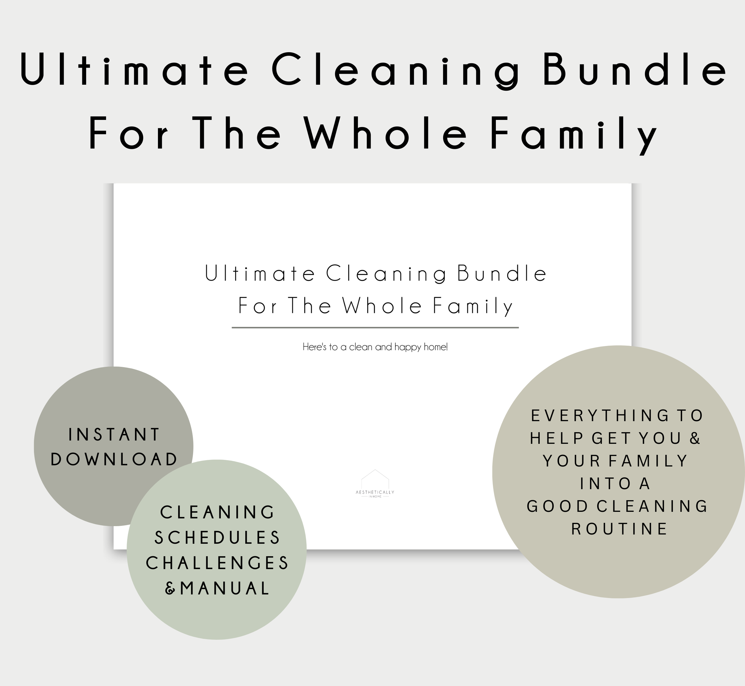 Cleaning Printable Bundle